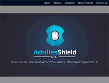 Tablet Screenshot of a-shield.com